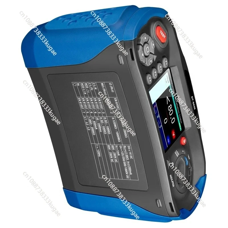 for CEM DT-6650 Multifunctional Mounted Tester, Low Ohm, Continuity, Loop Resistance, RCD Test Resistance Tester