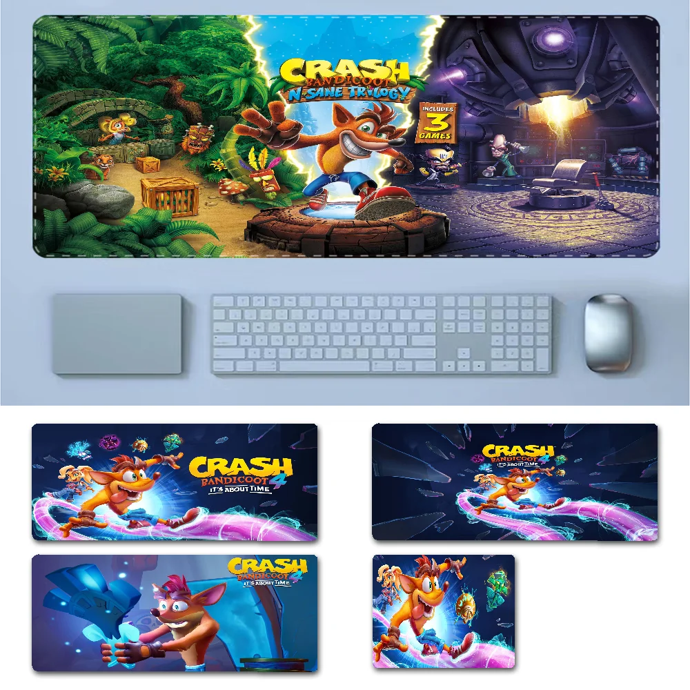 Bandicoot 4 Mousepad Boy Pad Laptop Gaming Mice Mousepad Size for Game Keyboard Pad for Gamer