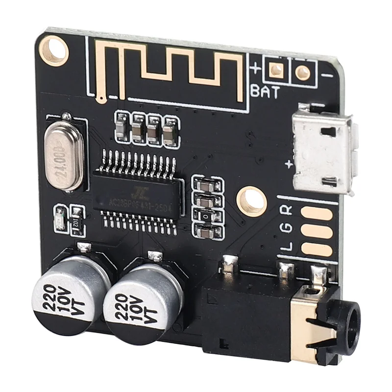 Stabiele prestaties-MP3 Bluetooth Audio Decoder Board Lossless Autoluidspreker Audioversterker Board DIY Audio-ontvanger