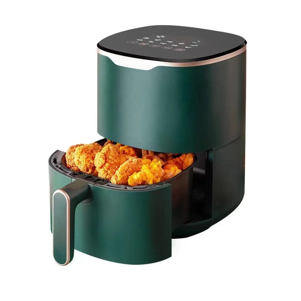 Small Capacity OEM No Oil Smart Nonstick 2L Digital Air Fryer Touchscreen
