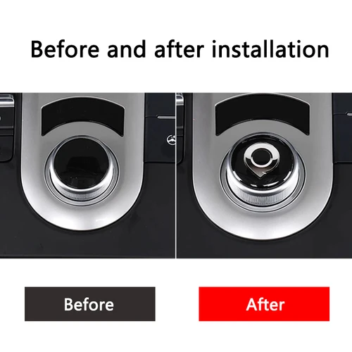 Imagen 2 del producto Para Great Wall Poer Gwm 2019-2025 Interior del coche en el reposabrazos del coche interruptor botón calcomanías pegatinas embellecedoras calcomanías piezas de modificación automática