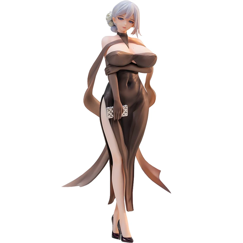 

Anime Wife figure Wife action figure Beautiful Dress Wife figurine Doll PVC standing Model Toy Adult Collection Statue Gift 25cm