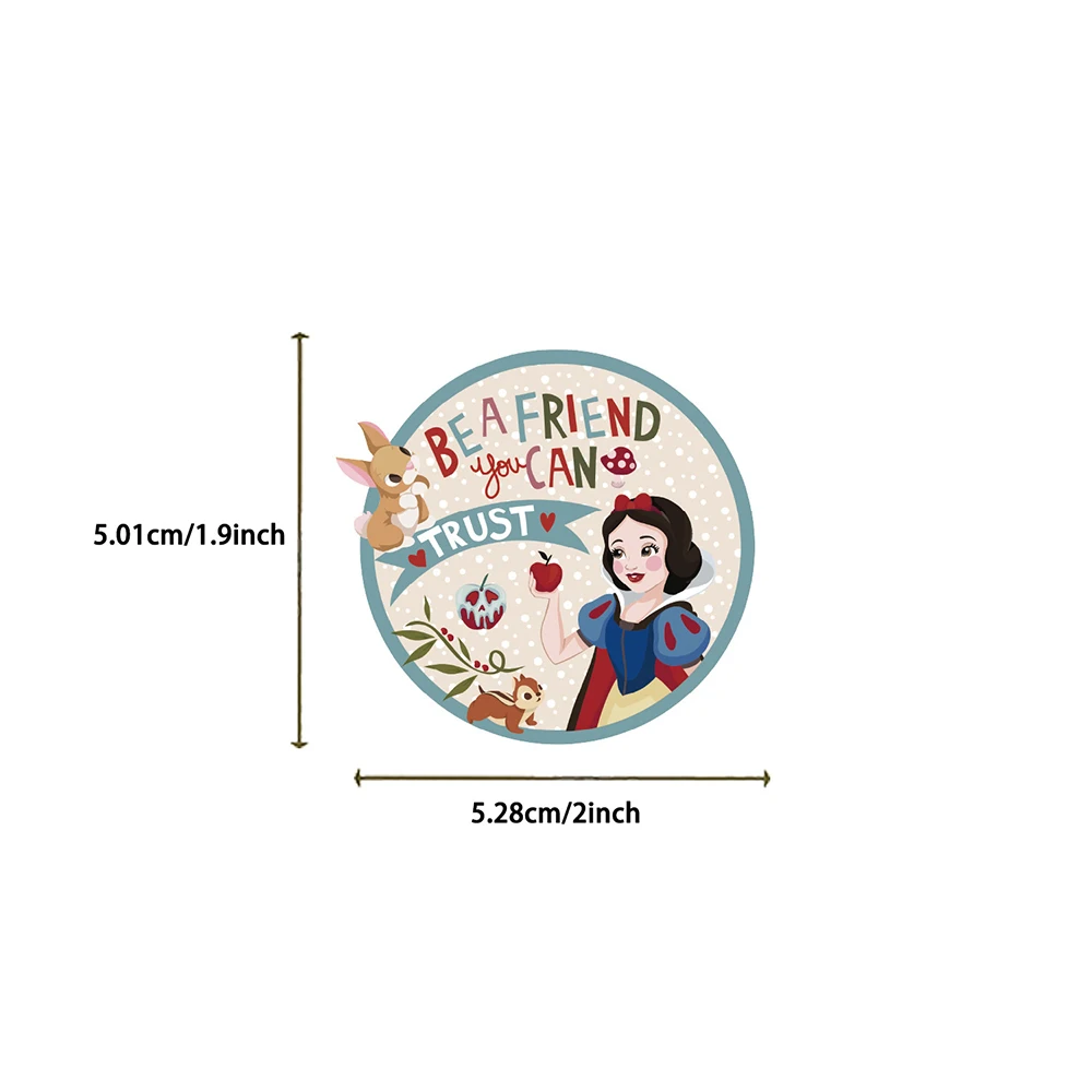 10/30/60pcs Disney Princess Graffiti adesivi simpatico cartone animato decalcomanie per bambini giocattolo valigia notebook telefono ragazza adesivo decorazione