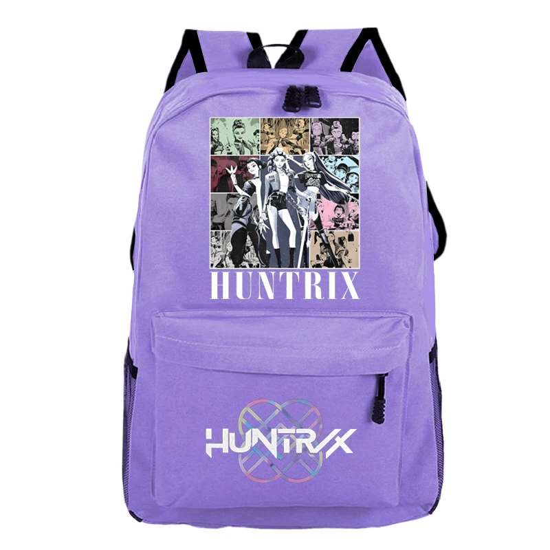 Hot Movie KPop Demon Hunters Zaino Borse da scuola di alta qualità Studenti Zaino da viaggio Moda Ragazzi Ragazze Cartoon Bookbag Regalo