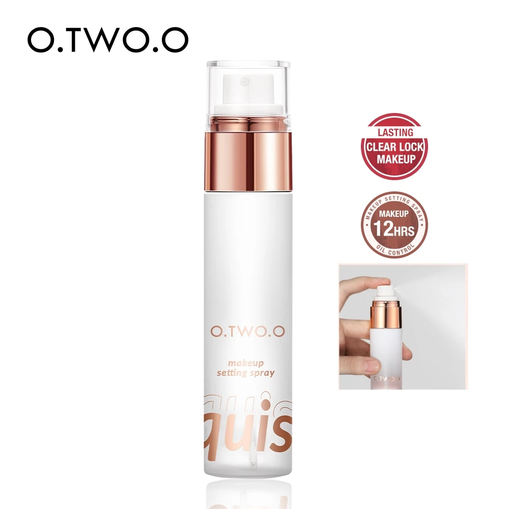 Wholesale O.TWO.O Setting Spray For Makeup Moisturizing Lasting Makeup Finishing Spray Instant Film Formation Make up Lock Spray