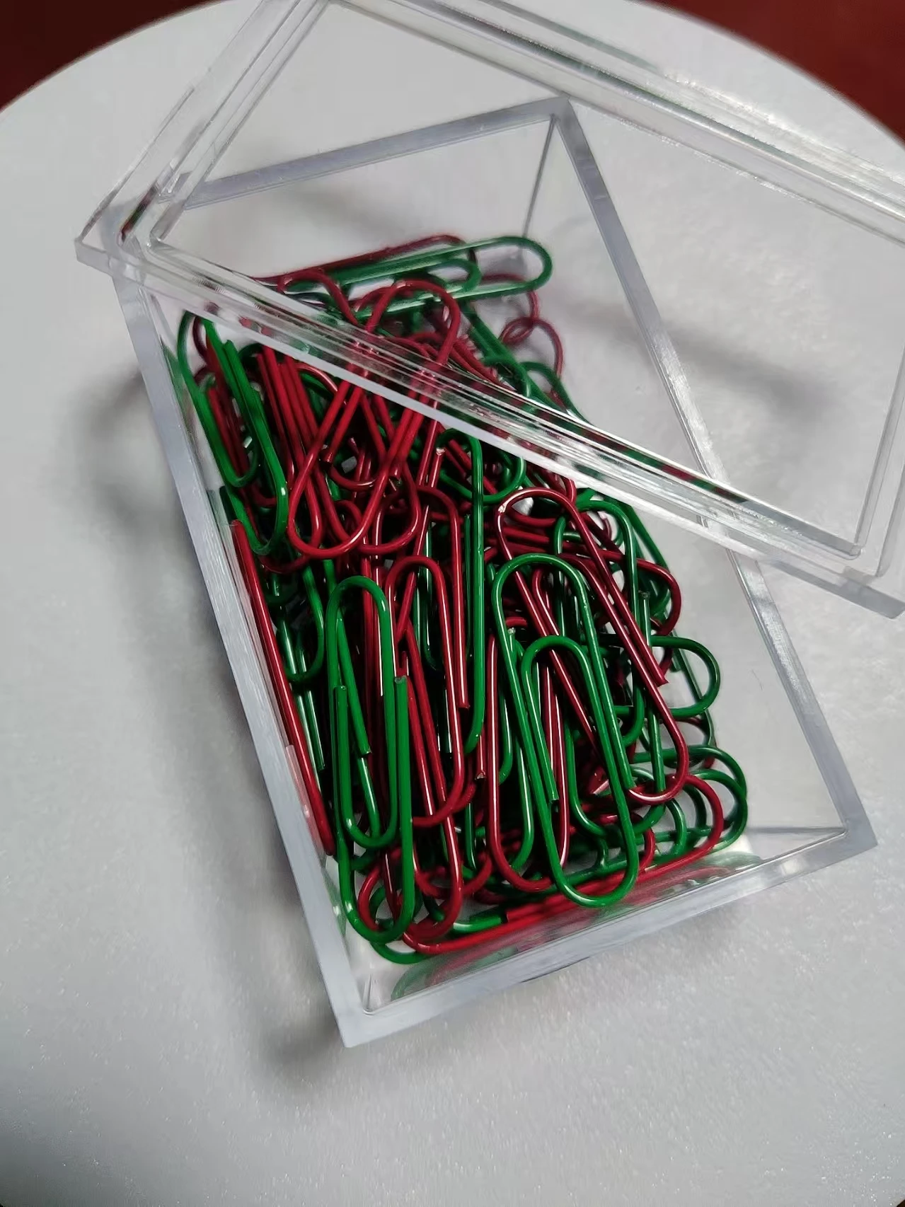 Bview Art 60pcs Christmas Themed Assorted Color Paper Clips for Office & School Supplies