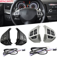 For Mitsubishi Lancer CX 10 Lancer X Outlander ASX Colt Pajero Sport RVR Multifunction Steering Wheel Button Cruise Control Swit