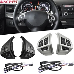 For Mitsubishi Lancer CX 10 Lancer X Outlander ASX Colt Pajero Sport RVR Multifunction Steering Wheel Button Cruise Control Swit