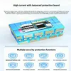 Batterie lithium-ion 60V 100Ah 110Ah 120Ah 150Ah 180Ah 200Ah, avec BMS intégré et chargeur 10A 6