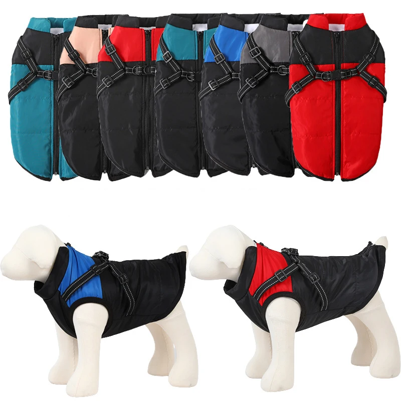 Dog Down Jacket Winter Warm Dogs Clothes Waterproof Puppy Cats Coat French Bulldog Clothing Chihuahua Pet Costume ropa de perro