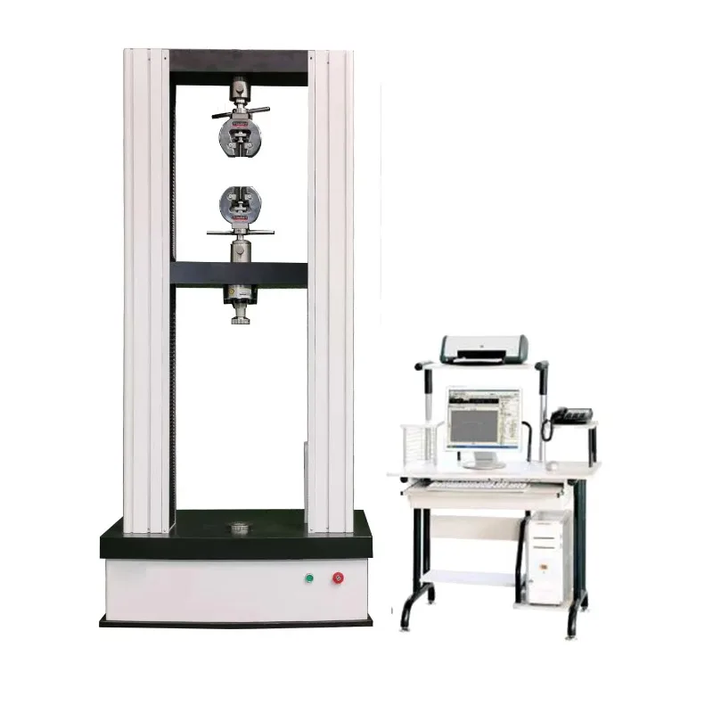 Zhongchuang ZCW-10KN Textile Fabric Tensile Strength Testing Machine CE Certified ISO 13934 Computer Control Double Column
