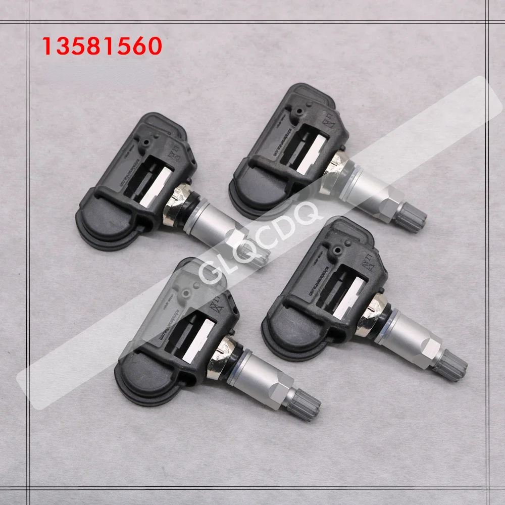 4pcs For Chevrolet Corvette Volt Opel Astra J Cascada Corsa E Vauxhall Astra MK 433MHz  TPMS sensor 13581560  13598775 13327259