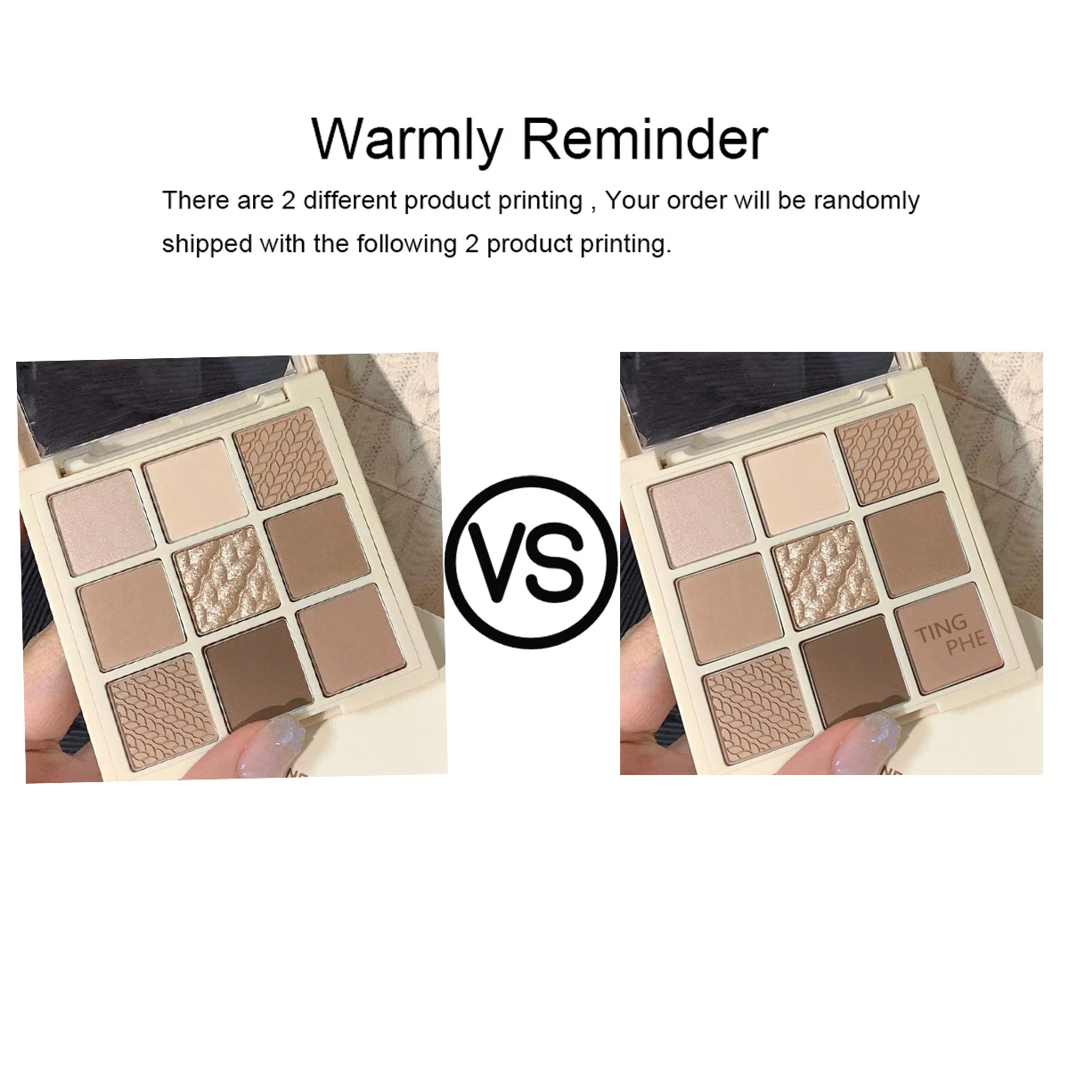 Luxurious 9 color eyeshadow palette - Velvet matte and shimmer effect, durable waterproof, berry, brown and nude tones