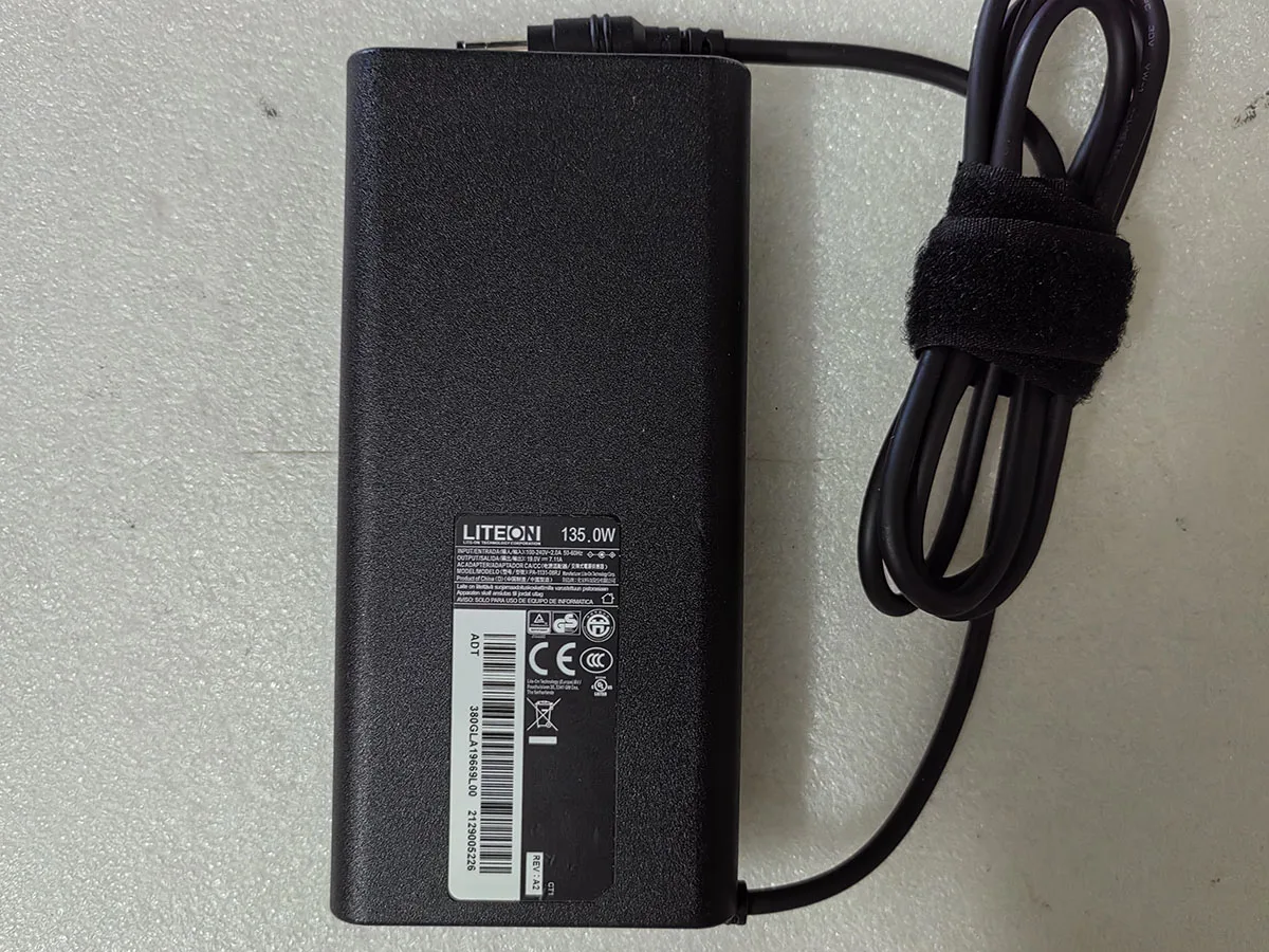 OEM LITEON 19V 7.11A PA-1131-08RJ 5.5mm*2.5mm 135W AC Adapter For MSI GL62M 7RC GTX1050 Laptop Original