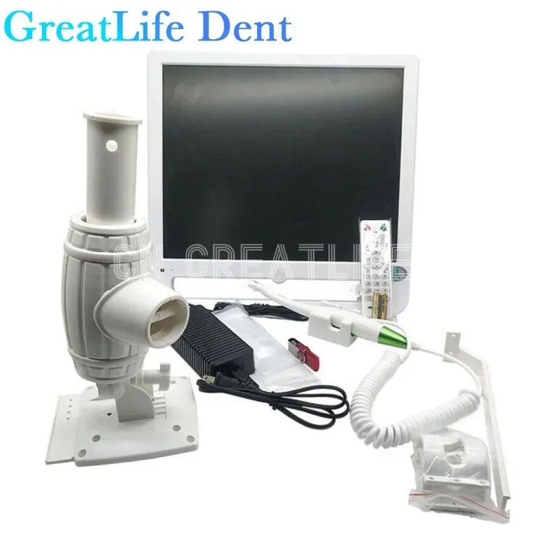 GreatLife Dental Chair 8g 17inch LCD Monitor 10 Million Pixels Intra Oral Camera Dental Camera Intraoral Wifi Dental Wireless