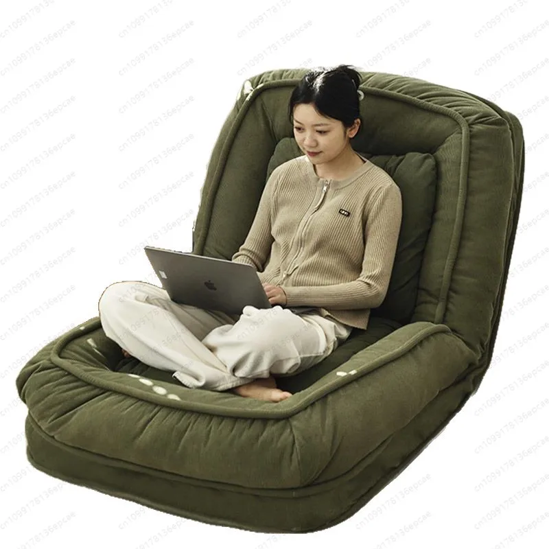 Human kennel sofa bed sofa lazy bedroom Internet celebrity huge folding balcony tatami foldable single bed