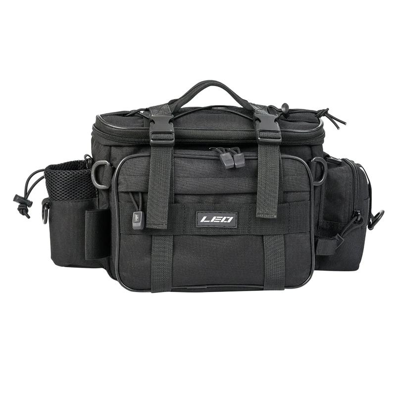 LEO Fishing Tackle Bags Fishing Tackle Box Bag Outdoor Large Fishing Tackle Storage Bag For Saltwater Or Freshwater Fishing