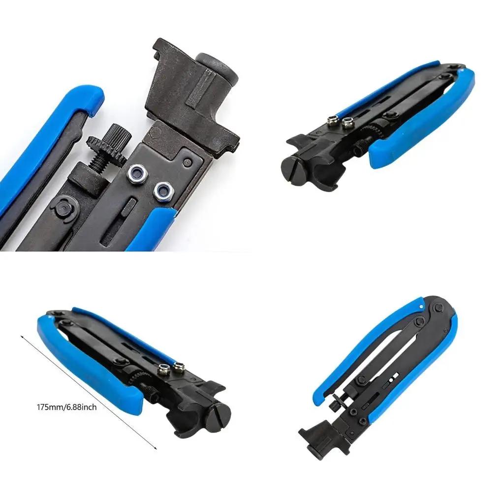 

Carbon Steel Compression Wire Crimper Plier Crimping Tool For RG59 RG6 RG7 RG58 high quality