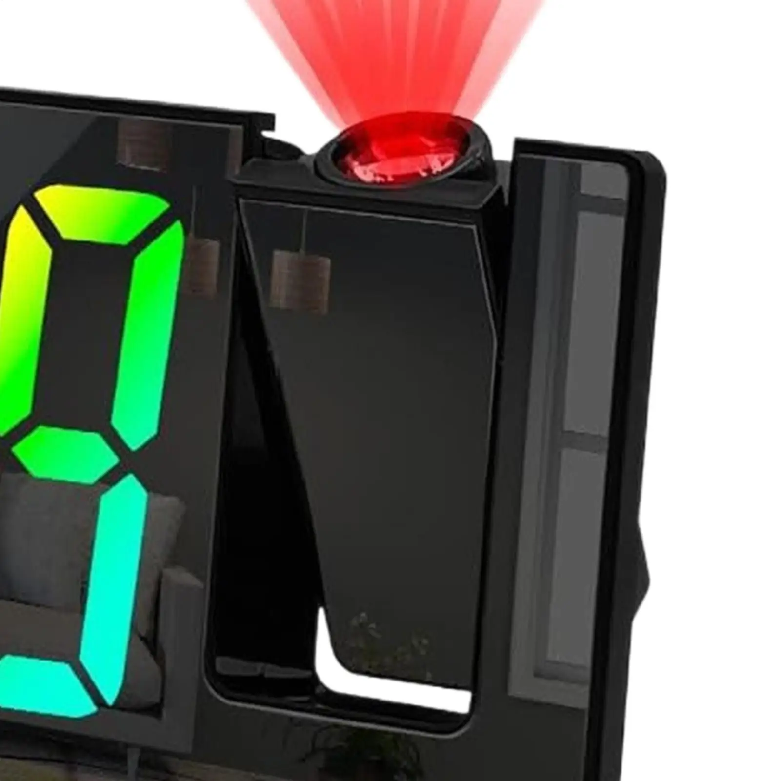Digital Alarm Clocks for Bedrooms 12/24 Hr Time Temperature LED Display Digital Alarm Clock for Kids Adults Wall Bedside Table