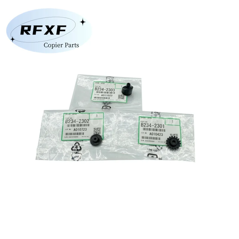 B234-2301 B234-2302 B234-2303 Original Qualtiy Drum Waste Powder Gear For 1350 1107 906 907 1356 1106 1357 Copier Spare Parts