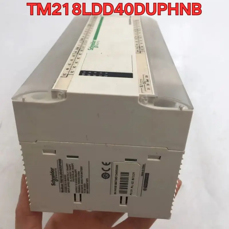Second-hand PLC module TM218LDD40DUPHNB function test is normal Latest quotation in September 2026