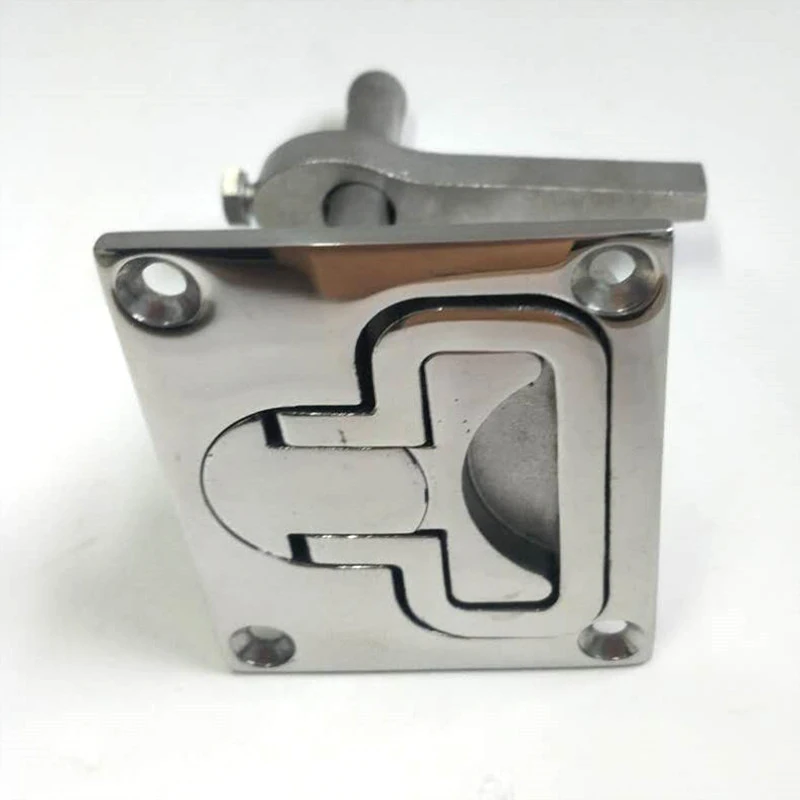 STTL OEM Custom Yachting Boat Stainless Steel Deck Parts Turn Lock Lift Handle