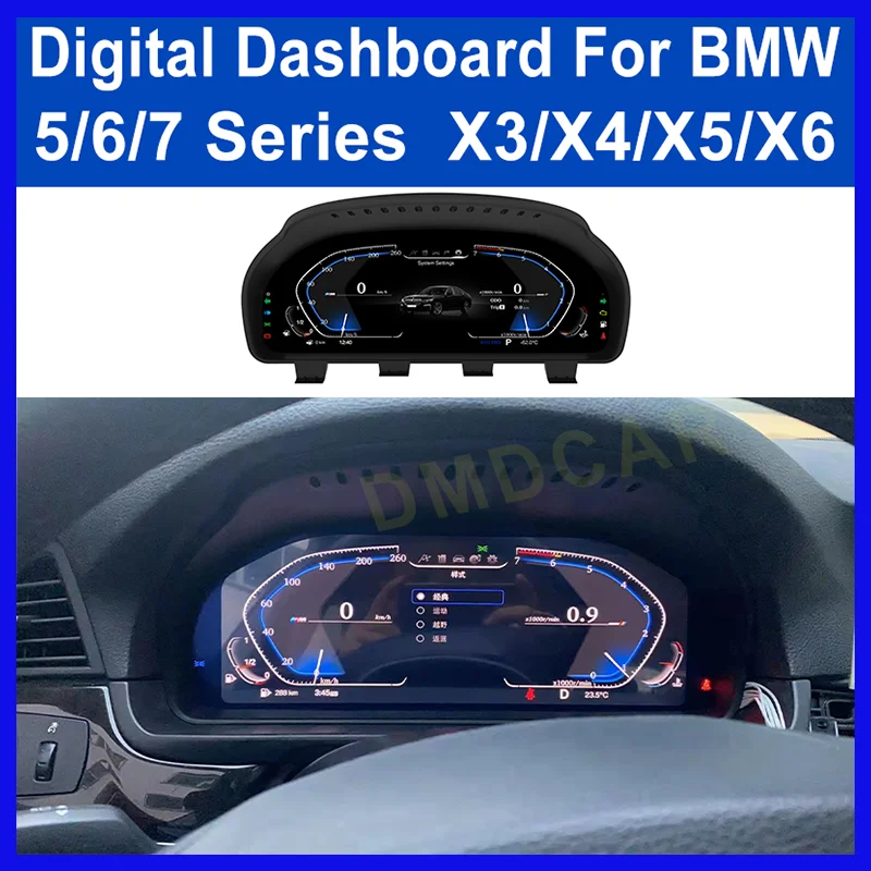 

Instrument Cluster Speedometer Instrumet LCD Digital Dashboard Panel For BMW 5 / 6 / 7 Series F10 F11 F01 F06 F07 X3 X4 X5 X6