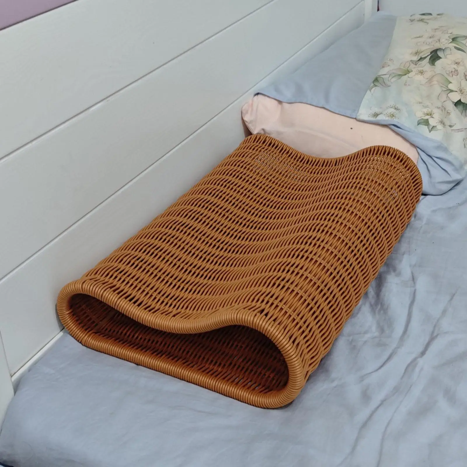 Ergonomic Sauna Headrest Pillow Plastic Washable Cervical Support Pillow Bed Accessory for Comfortable Sleep
