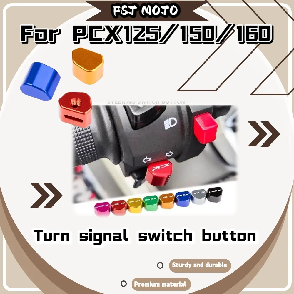 For PCX160 PCX150 PCX125 Dedicated Indicator Switch Knob Precise Fit Original Control Housing Riding Parts