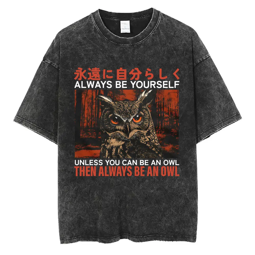 Your Butt Napkins My Lord T-shirt Funny Japanese Style Raccoon Retro Washed women men T Shirt  Casual  Short Sleeve Tees Tops