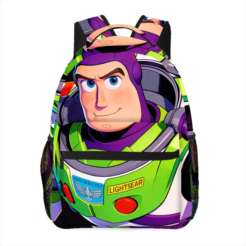 

1 шт., рюкзак унисекс с мультяшным принтом «История игрушек» Базз Лайтер, подходит для повседневной повседневной носки в уличном стиле