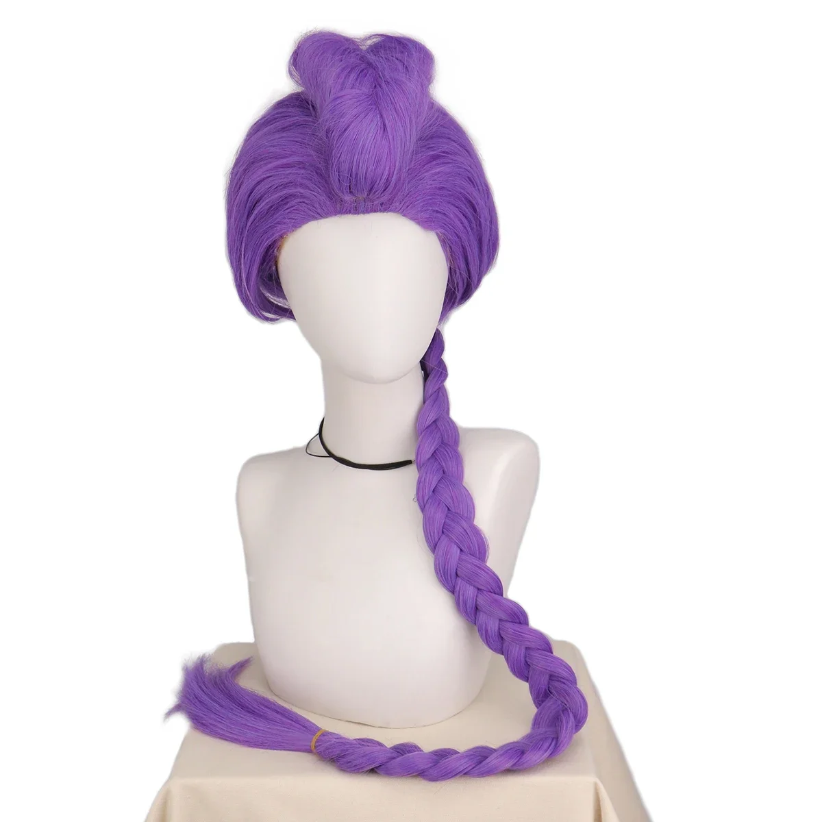 2025 Halloween Perruque de Cosplay du film Kpop Mira Rumi Zoey, chasseurs de démons, violet, noir, rouge, cheveux longs