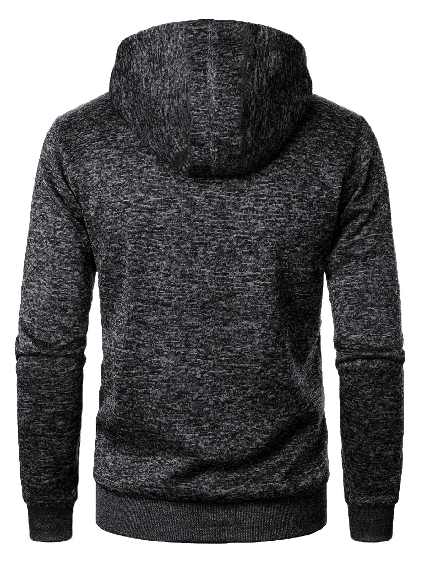 Men's Hoodies Autumn Winter Solid Zip Up Hoodie Men Sweatshirts Cardigans Long Sleeve Hooded Sweatshirt Men Hoody Outerwear