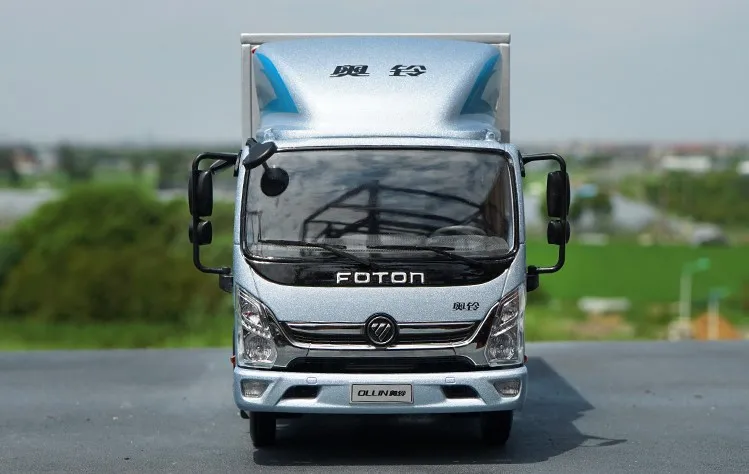 Collectible Alloy Toy Model Gift 1:22  Foton Ollin CTS Delivery Van Truck Vehicles DieCast Toy Model For Display, Decoration