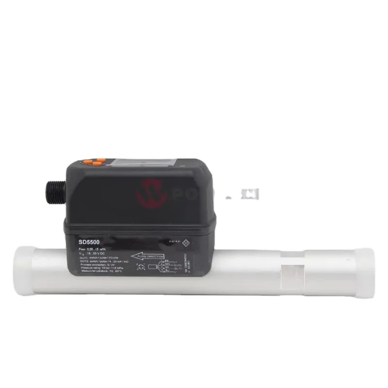 High Pressure Air Flow Meter SD5500 Digital Display Compressed   Sensor for Industrial Pneumatic Tools and Equipment view 2
