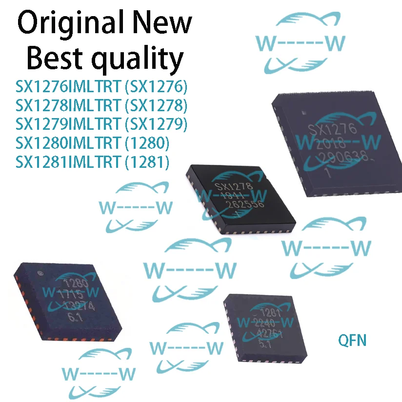 (2-30pcs) SX1276IMLTRT SX1276 SX1278IMLTRT SX1278 SX1279IMLTRT SX1279 SX1280IMLTRT 1280 SX1281IMLTRT 1281 SX1280 SX1281 IC CHIP