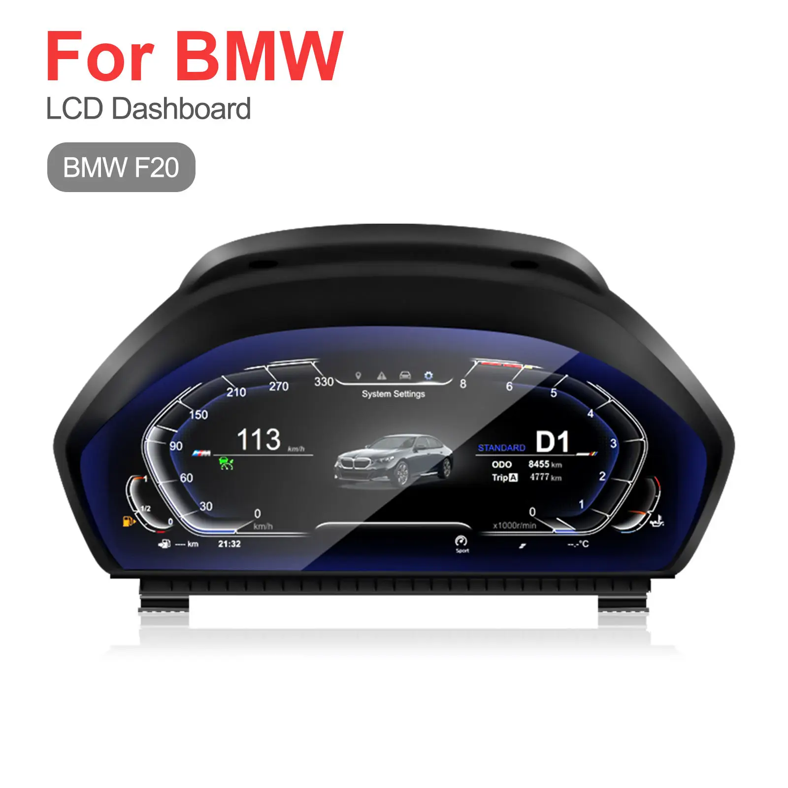 NaviHua For BMW 1 Series F20 X1 X2 F48 F49 Car LCD Dashboard Digital Cluster Automotive Speedometer Virtual Cockpit New Upgrade