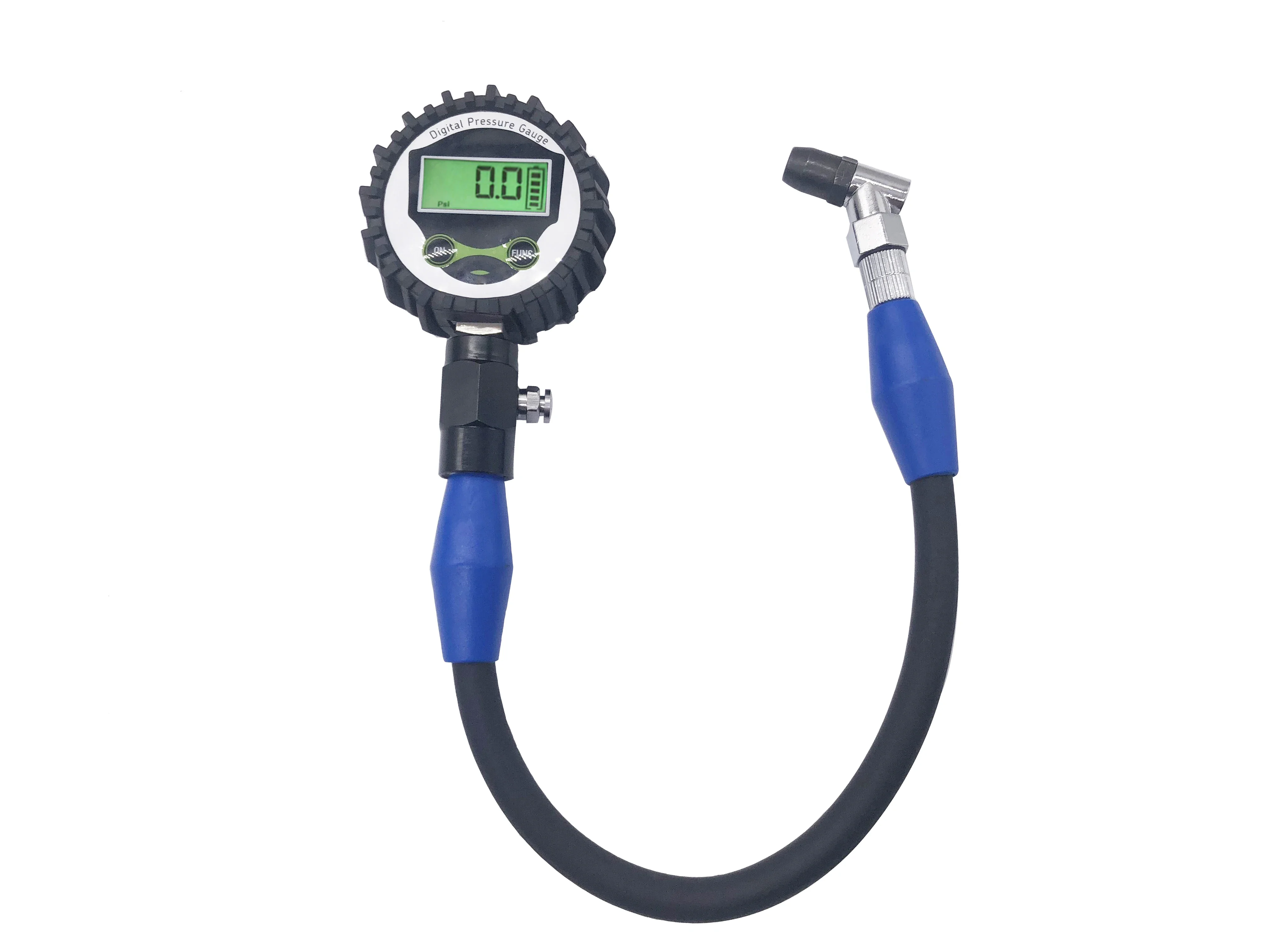 OEM 2.5'' Electronic Digital Tyre Pressure Gauge With 45 Degree Chuck