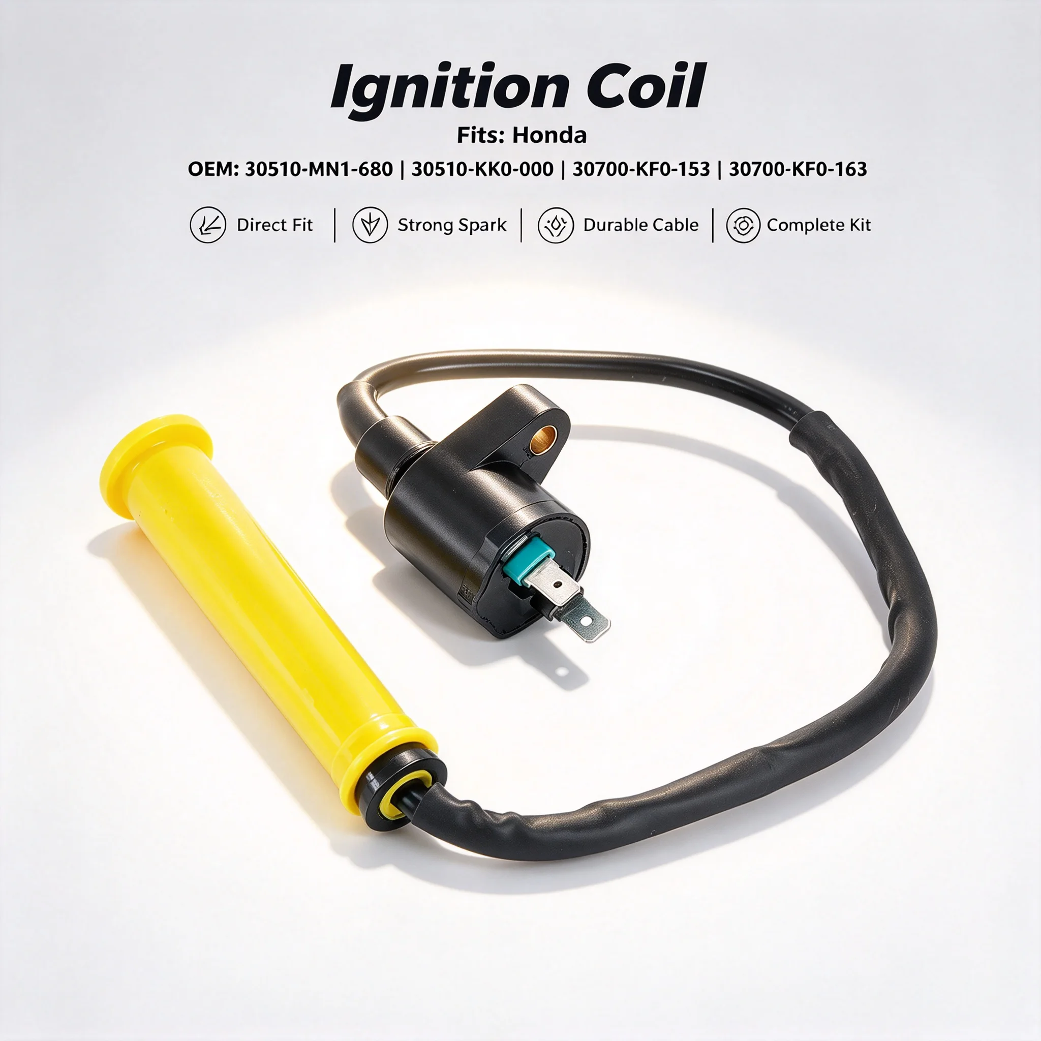 30510-MN1-680 30700-KCZ-003 Start Ignition Coil For Honda XR250L XR650L GB400 GB500 XBR500 XR250R XLR250R BAJA XL250R AC