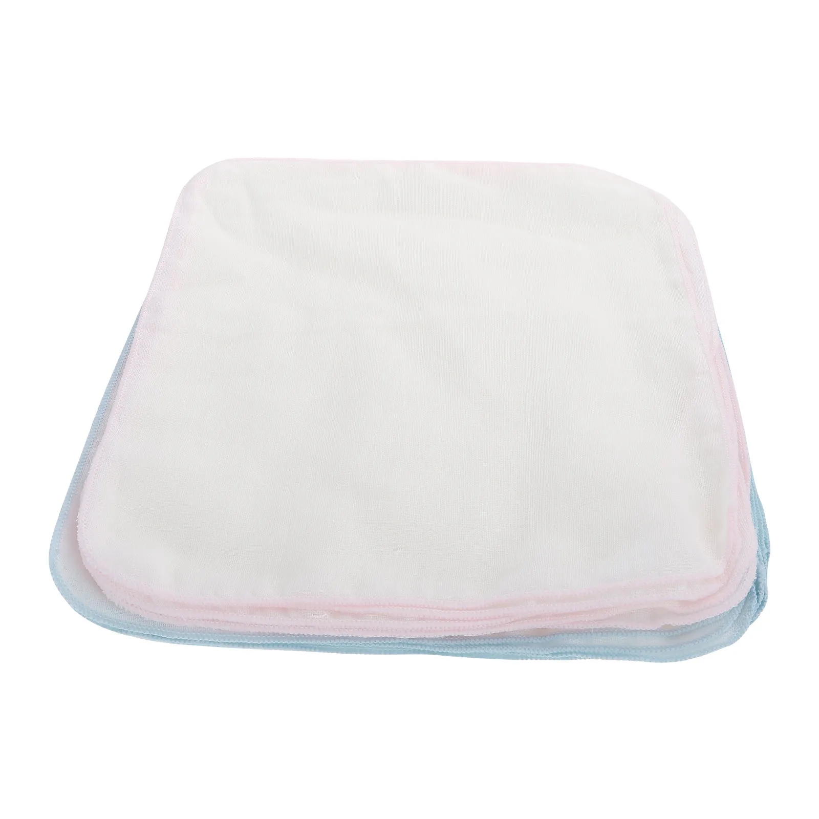 20Pcs Newborn Saliva Towel Premium Cotton Baby Face Wipes Absorbent Drool Bibs for Nursing Teething Toddlers Washable Daily Use