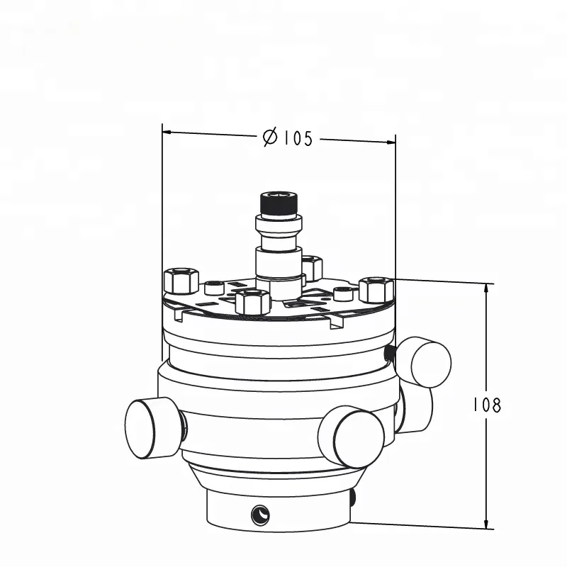 Machining Quick  Changeable  Manual  Chuck with Fine Adjustable Function  3A-300010