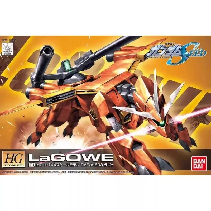 

BANDAI Gundam оригинальная коробка в сборе, игрушка HG1/144 HD Remake R11 TMF/A-803ilj Lako Desert Tiger, модель, коллекция фигурок, подарки