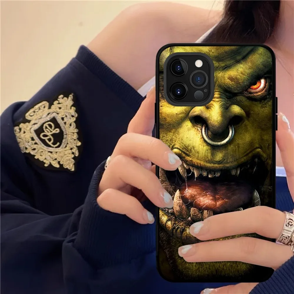 W-World Of W-Warcraft Phone Case For IPhone 16 15 14 11 12 13 Mini Pro XS Max Cover 6 7 8 Plus X Funda Shell