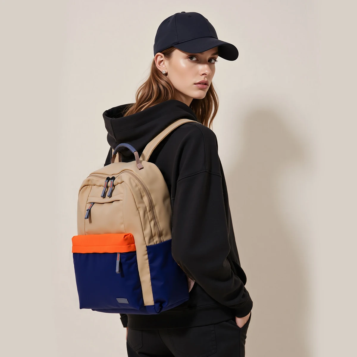 2025, Rucksack im neuen Stil für weibliche Gymnasiasten, leichte Schultasche für Studenten, vielseitiger Computerrucksack mit großem Fassungsvermögen für Männer, Outdoor-Sportarten