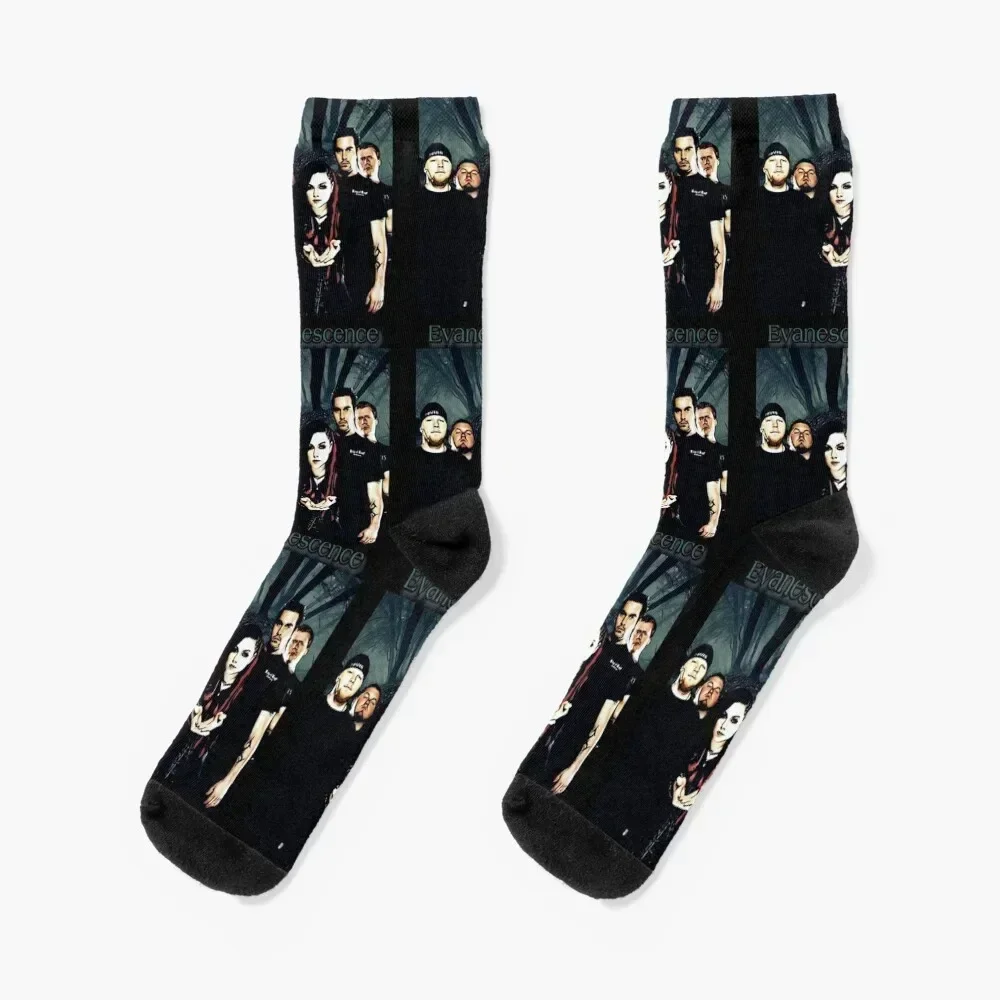 

Retro Evanescence Socks kids custom golf soccer anti-slip Socks For Women Men's