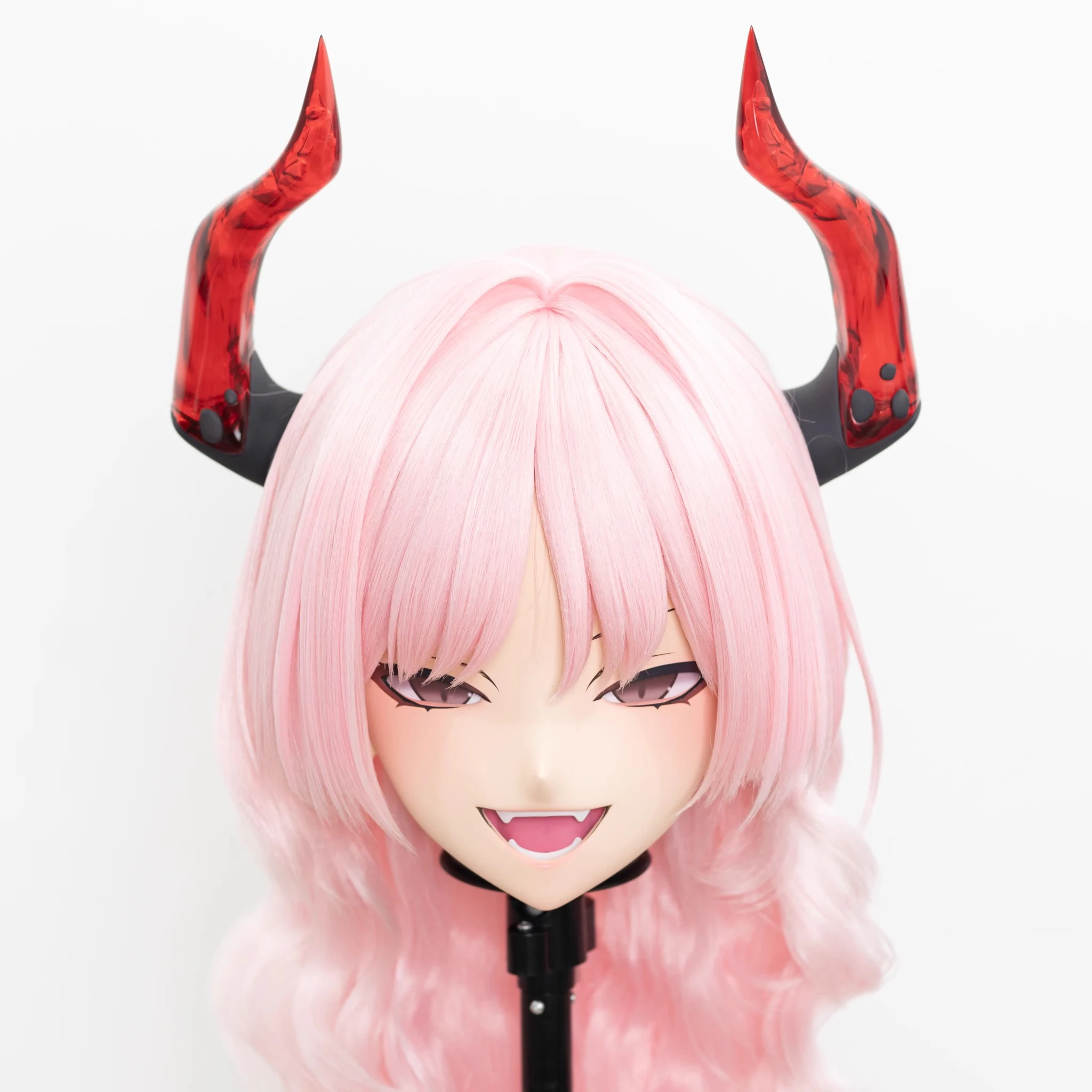 

(MEO201) Customize Handmade Full Head Lockable Crossdress Male to Female Japanese Cartoon Anime Game Character Kigurumi Mask