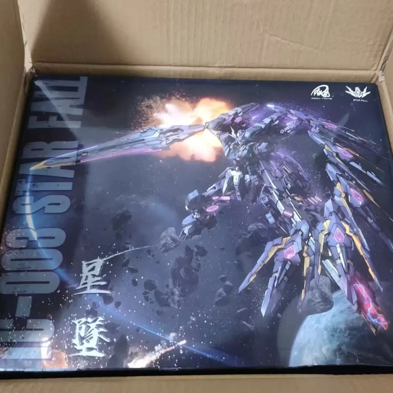 

Star Fall 1/100 TC-003 Action Figure IRON TOYS Scale Alloy Skeleton Assembly Model Mecha Children Toys Room Dercor Birthday Gift