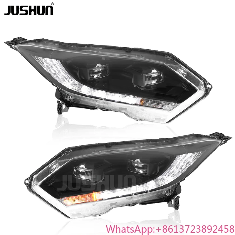 

JUSHUN LED Lamp for Honda VEZEL 2015-2018 Modified Headlight Assembly Daytime Running Light 12V 6000K
