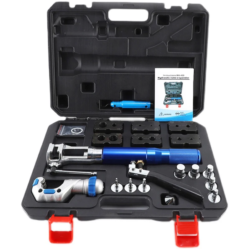 Manual hidráulico tubo expansor, refrigeração ferramenta especial, ar condicionado cobre tubo, 2 em 1, WK-400L