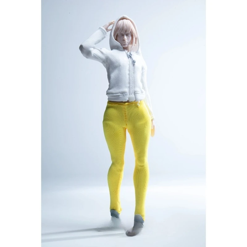 1/12 Damen Sport-Trägertop Yoga-Hose Cowboy-Kleidung Modell Passend für 6 Zoll Nt-04 Romankey Actionfigur Körper – Detail 5